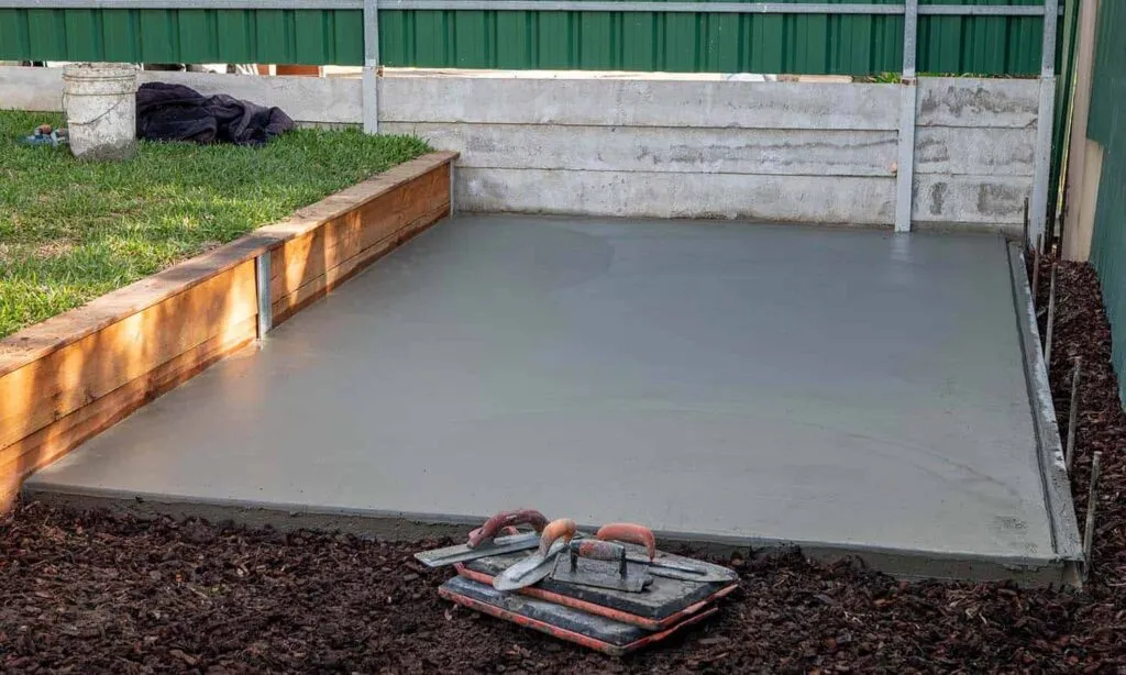 Concrete slab and footings project in Canberra