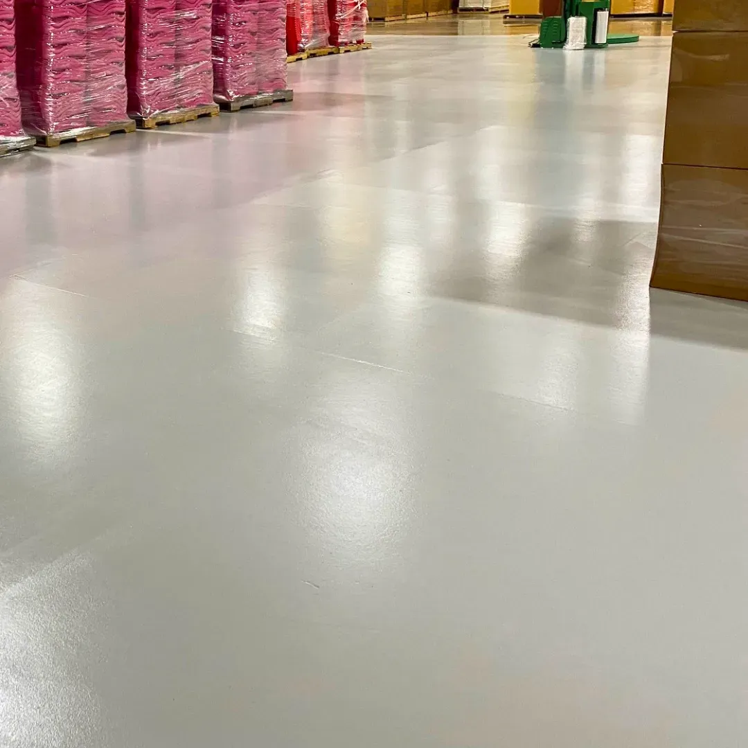 Epoxy flooring project in Canberra